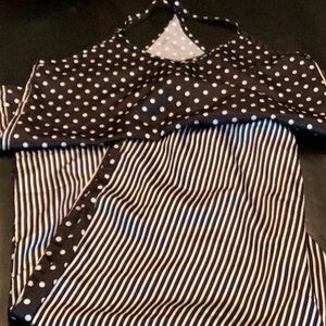 Polka Dot and Striped women pajamas 2pc